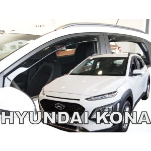 HYUNDAI KONA 5D 2017- on 5drs New 4 Piece Heko Wind Deflectors 17293