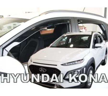 HYUNDAI KONA 5D 2017- on 5drs New 4 Piece Heko Wind Deflectors 17293