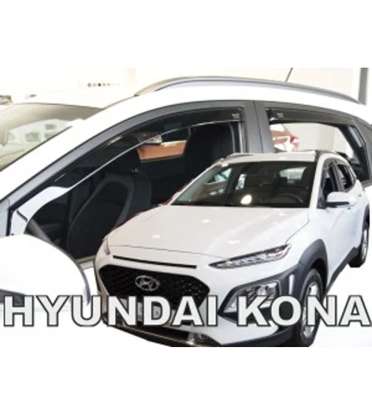 HYUNDAI KONA 5D 2017- on 5drs New 4 Piece Heko Wind Deflectors 17293