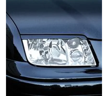 VW Bora 98 - 04 Pair Eyebrows Eyelids ABS Plastic