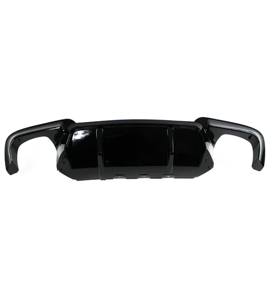 BMW 5 Series F10 Saloon Yrs 11-On Rear Diffuser M Performance Gloss Black