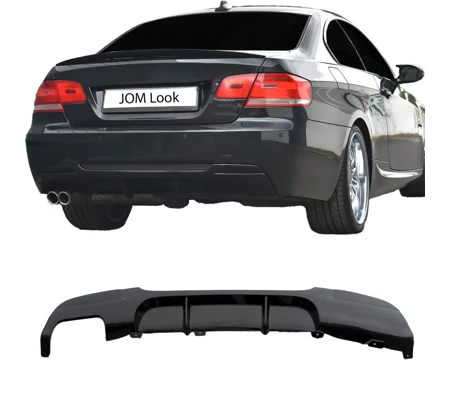 BMW 3 Series E90/E91 Yrs 05-12 Gloss Black Rear Bumper Diffuser