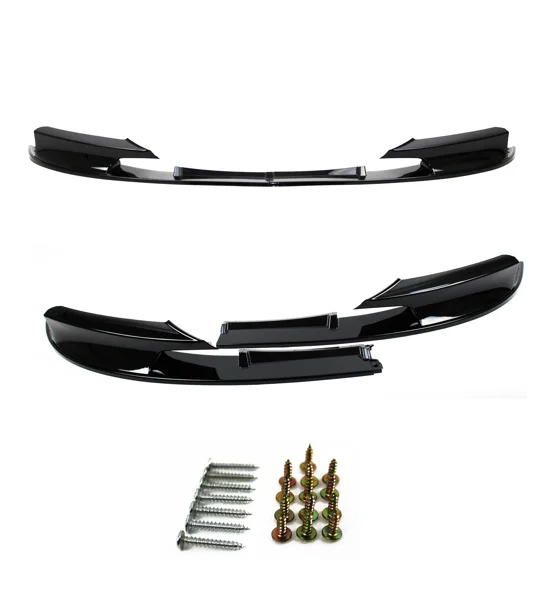 BMW F30 Yrs 12-18 Gloss Black M Performance Bumper Lip Kit