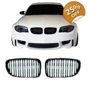 BMW 1 series E81 E82 E87 E88, 2007-2011 Kidney Grills