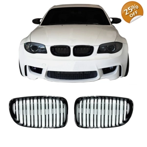 BMW 1 series E81 E82 E87 E88, 2007-2011 Kidney Grills