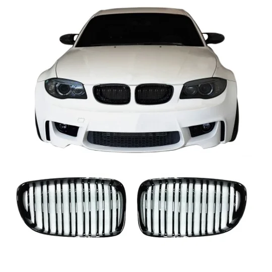 BMW 1 series E81 E82 E87 E88, 2007-2011 Kidney Grills