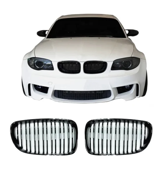 BMW 1 series E81 E82 E87 E88, 2007-2011 Kidney Grills