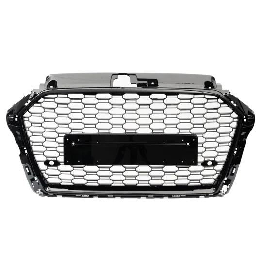 Audi A3 8V Yrs 16-19 Hatch & Sportback Honeycomb Black Grill RS3 NEW