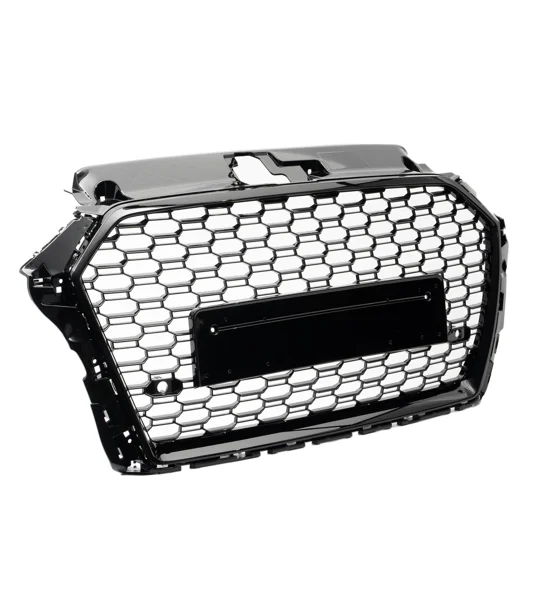 Audi A3 8V Yrs 16-19 Hatch & Sportback Honeycomb Black Grill RS3 NEW