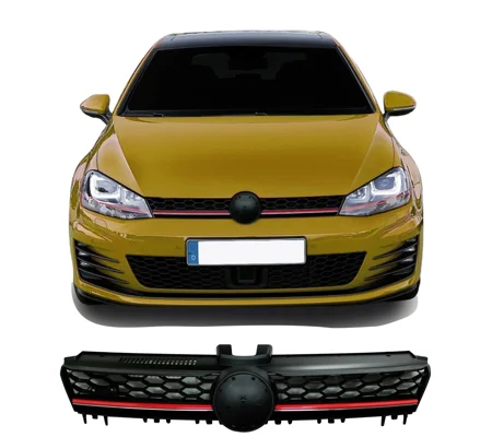 Volkswagen VW Golf 7 VII GTI Debadged Design Grille Front Grill Central