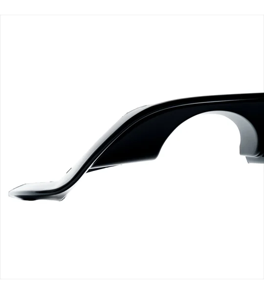 VW Golf Mk 7.5 VII Yrs 17-19 GTI Design Rear Bumper Diffuser