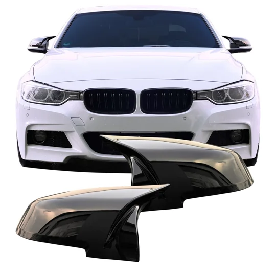 BMW F30 F32 3/4 Series & Estate Yrs 12-18 Gloss Black Mirror Covers