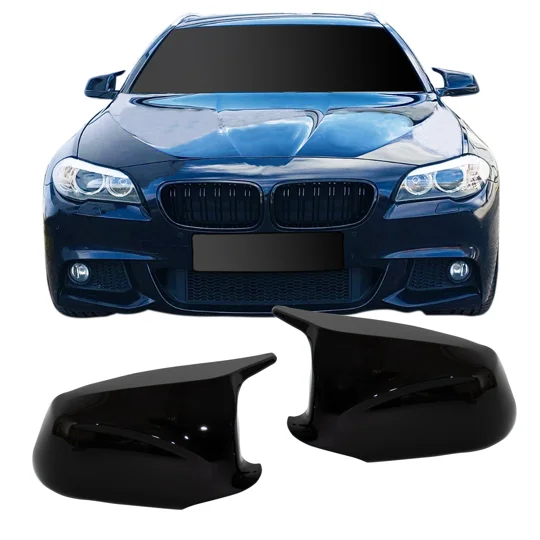 BMW F10 F11 5 Series & Estate Yrs 10-14 Gloss Black Mirror Covers