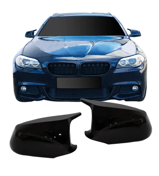 BMW F10 F11 5 Series & Estate Yrs 10-14 Gloss Black Mirror Covers
