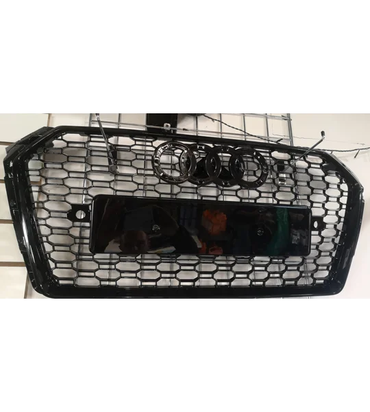 Audi A4 B9 Yrs 16 - ,Honeycomb Black Surround Grill RS4