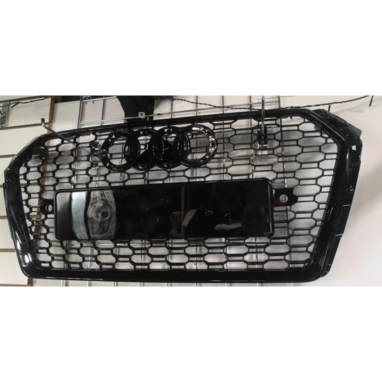 Audi A4 B9 Yrs 16 - ,Honeycomb Black Surround Grill RS4
