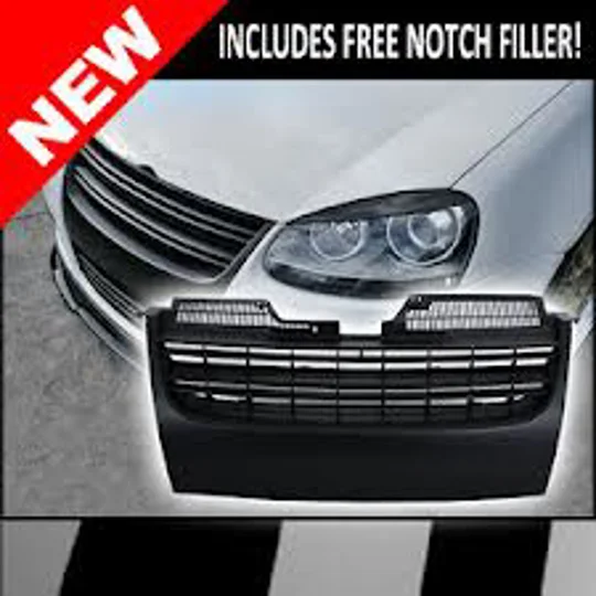 VW Jetts MK 5 Yrs 05-08 ,Debadged Badgeless Black Grill