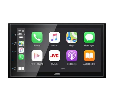 JVC KW-M560BT - 6.8" Digital Media Receiver CarPlay Android Auto Double Din
