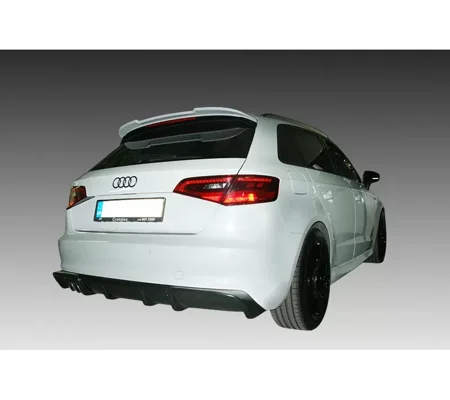 Audi A3 8V Sportback (2013-2016) (Single Exhaust) Rear Diffuser