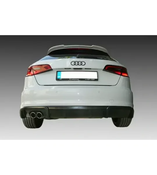 Audi A3 8V Sportback (2013-2016) (Single Exhaust) Rear Diffuser