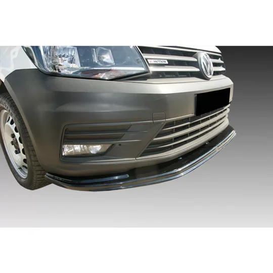 VW CADDY MK4 Yrs 15 - 21 Front Bumper Lip Splitter Gloss Black