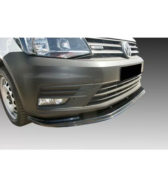VW CADDY MK4 Yrs 15 - 21 Front Bumper Lip Splitter Gloss Black
