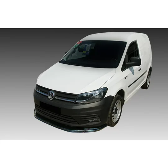 VW CADDY MK4 Yrs 15 - 21 Front Bumper Lip Splitter Gloss Black
