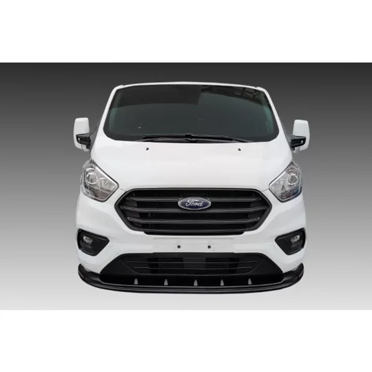 Ford Transit Custom 2018 on Standard Front Bumper Lip Splitter