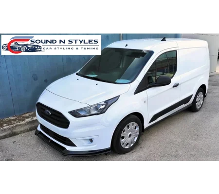 Ford Transit Connect 2019 on Standard Front Bumper Lip Splitter