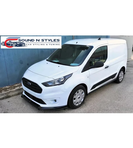 Ford Transit Connect 2019 on Standard Front Bumper Lip Splitter