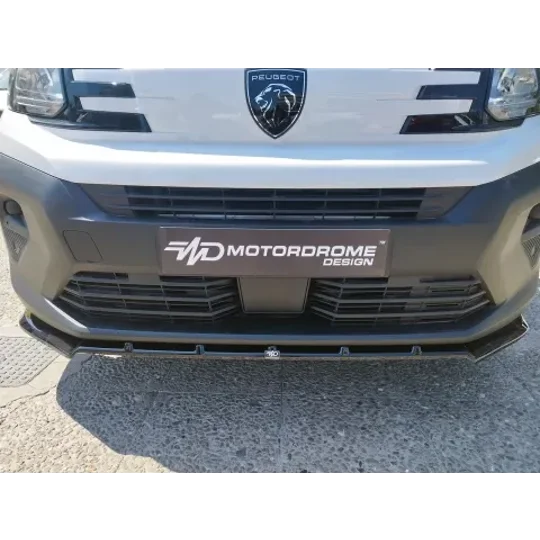 Citroen Berlingo L2 Mk3 Facelift / Peugeot Partner L2 Mk3 Facelift Front Splitter