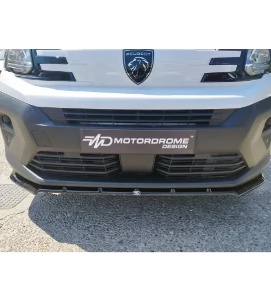 Citroen Berlingo L2 Mk3 Facelift / Peugeot Partner L2 Mk3 Facelift Front Splitter