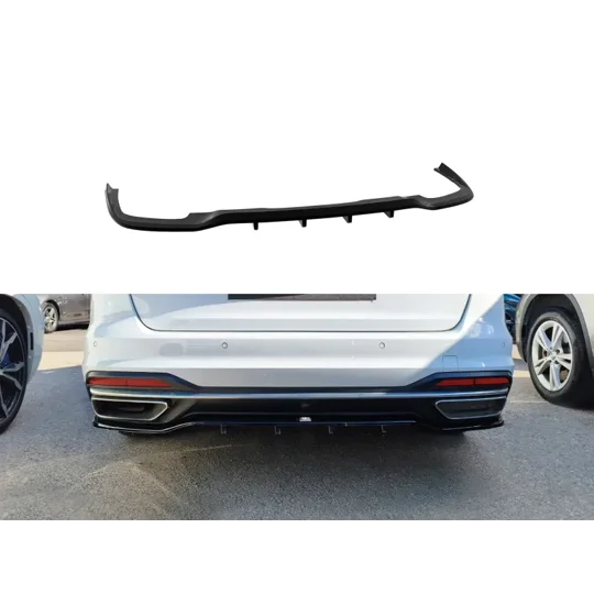 Audi A4 B9 Facelift Avant Rear Splitter