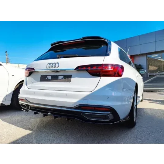 Audi A4 B9 Facelift Avant Rear Splitter