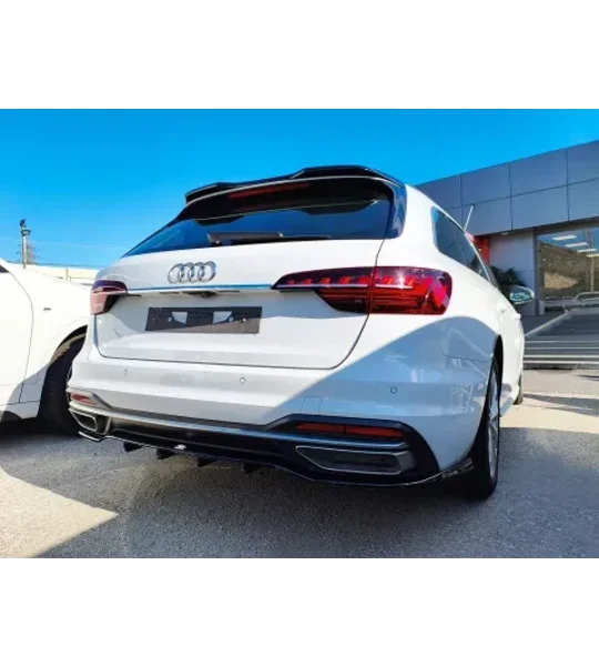 Audi A4 B9 Facelift Avant Rear Splitter