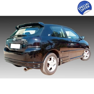 Toyota Corolla E12 Hatchback Yrs 02-07 Rear Bumper Lip Add on