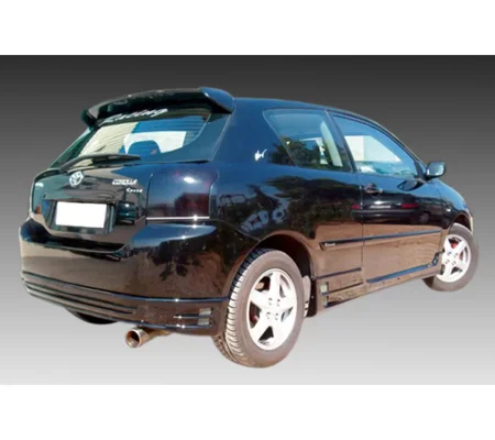 Toyota Corolla E12 Hatchback Yrs 02-07 Rear Bumper Lip Add on