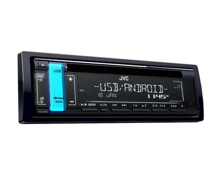 JVC KD-R491 Car CD MP3 Stereo Front AUX USB Receiver Tuner