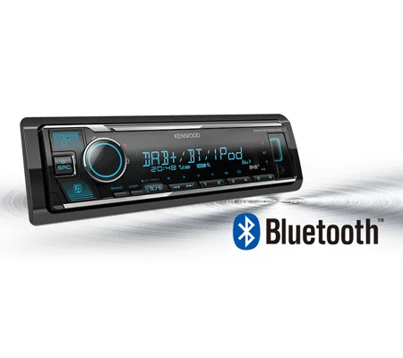 KMMBT206 Car BLUETOOTH MP3 Stereo Front AUX USB Receiver Tuner
