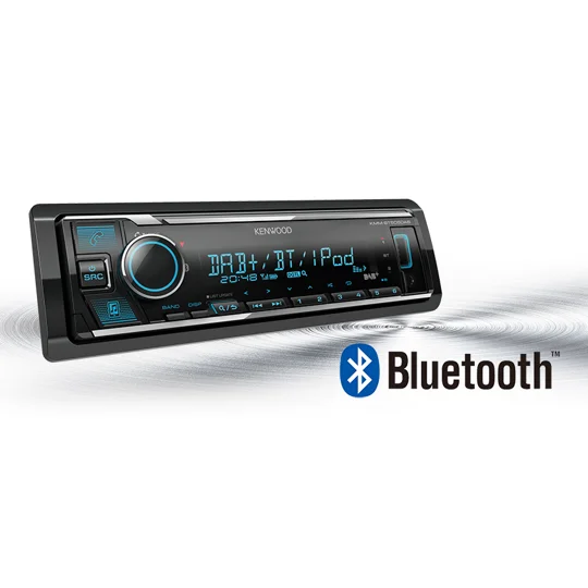 KMMBT206 Car BLUETOOTH MP3 Stereo Front AUX USB Receiver Tuner
