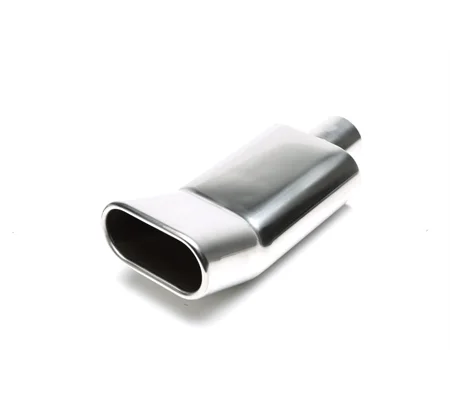 Stainless Steel Weld ON Exhaust Tip Letterbox Style Oval