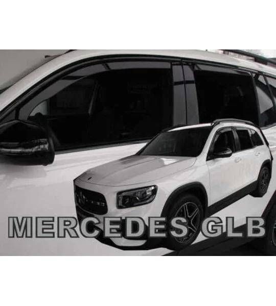 MERCEDES GLB X247 5 doors SUV 2019 up Brand New Heko 4 Piece Wind Deflectors 23622