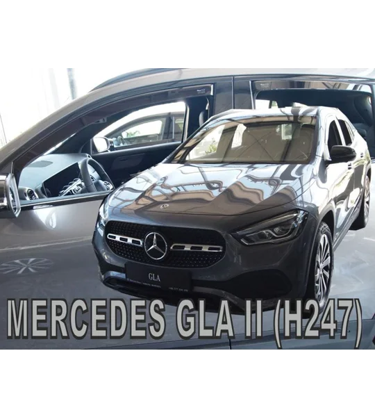 MERCEDES GLA II (H247) 5d 2020 onwards up Brand New Heko 4 Piece Wind Deflectors 23620
