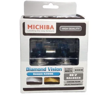 H7 12v 55w 4200K Diamond Vision Xenon Upgrade Bulbs