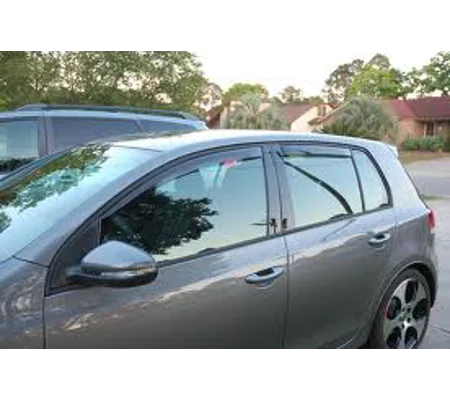VW Golf MK 6 VI 5dr YRS 08-12 Brand New Heko 4 Piece Wind Deflectors 31176