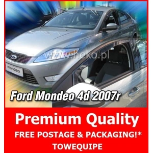 Ford Mondeo 4 /5DR Yrs 07-15 onwards Brand New Heko 2 Piece Wind Deflector 15267