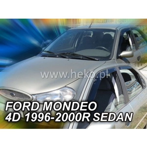Ford Mondeo 4/5DR Yrs 96-00 Brand New Heko 2 Piece Wind Deflectors 15245