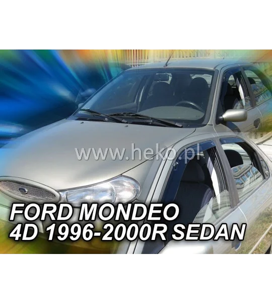 Ford Mondeo 4/5DR Yrs 96-00 Brand New Heko 2 Piece Wind Deflectors 15245