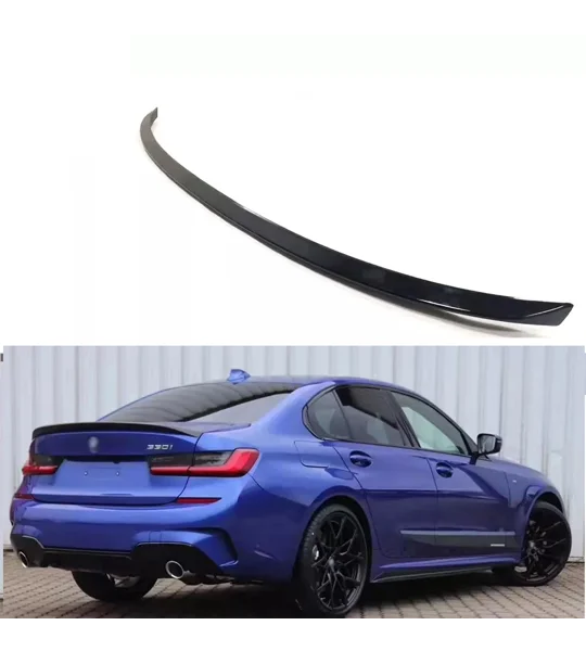 BMW 3 series G20/G21 Yrs 2019 on M Perf Boot Spoiler Gloss Black
