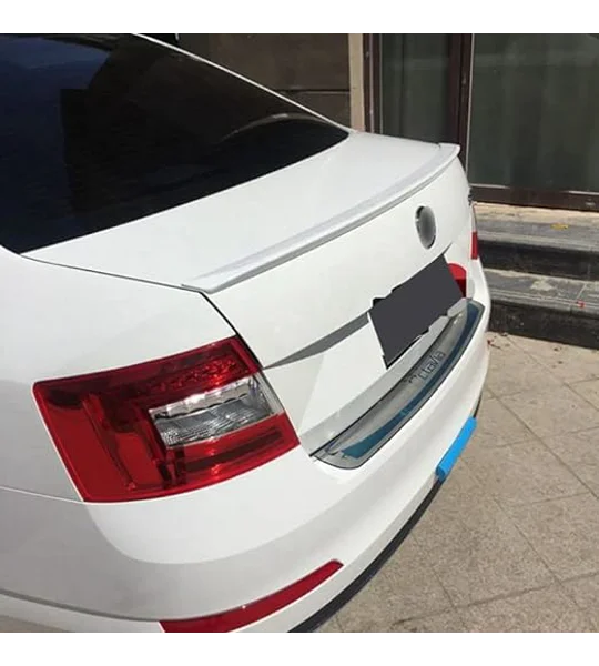SKODA OCTAVIA MKIII 3 Yrs 13-19 Gloss Black Rear Boot Lip Spoiler